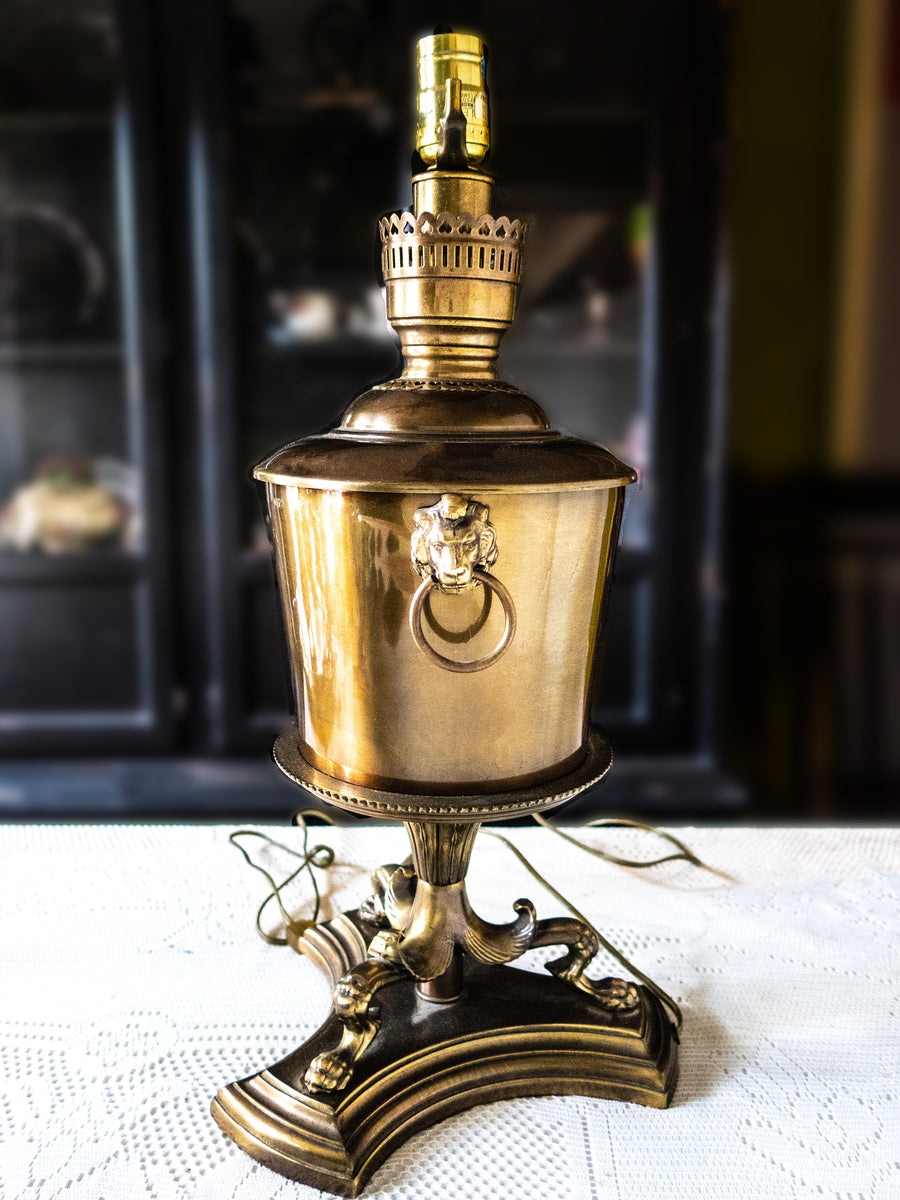Vintage Frederick Cooper Brass Lamp