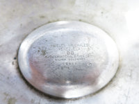 Large Silver Hotel Meat Dome Food Cloche Venezuela 1951