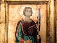 Gilded Framed Oil Painting Saint Ansanus Antique Style Paintings And Art
