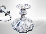 Large Silver Plate Epergne Candelabra Sheffield Silver Co