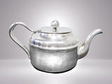 Large Silver Soldered US Navy Teapot WWII Officer's Mess USN