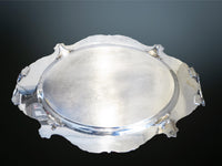 Christopher Wren Silver Plate Serving Tray By Wallace