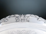 Christopher Wren Silver Plate Serving Tray By Wallace