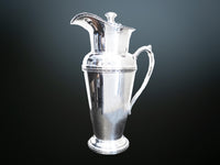 Vintage Silverplate Cocktail Shaker Pitcher Beverage Dispenser