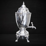 Antique Silver Plate Coffee Urn With Burner Samovar Reed And Barton