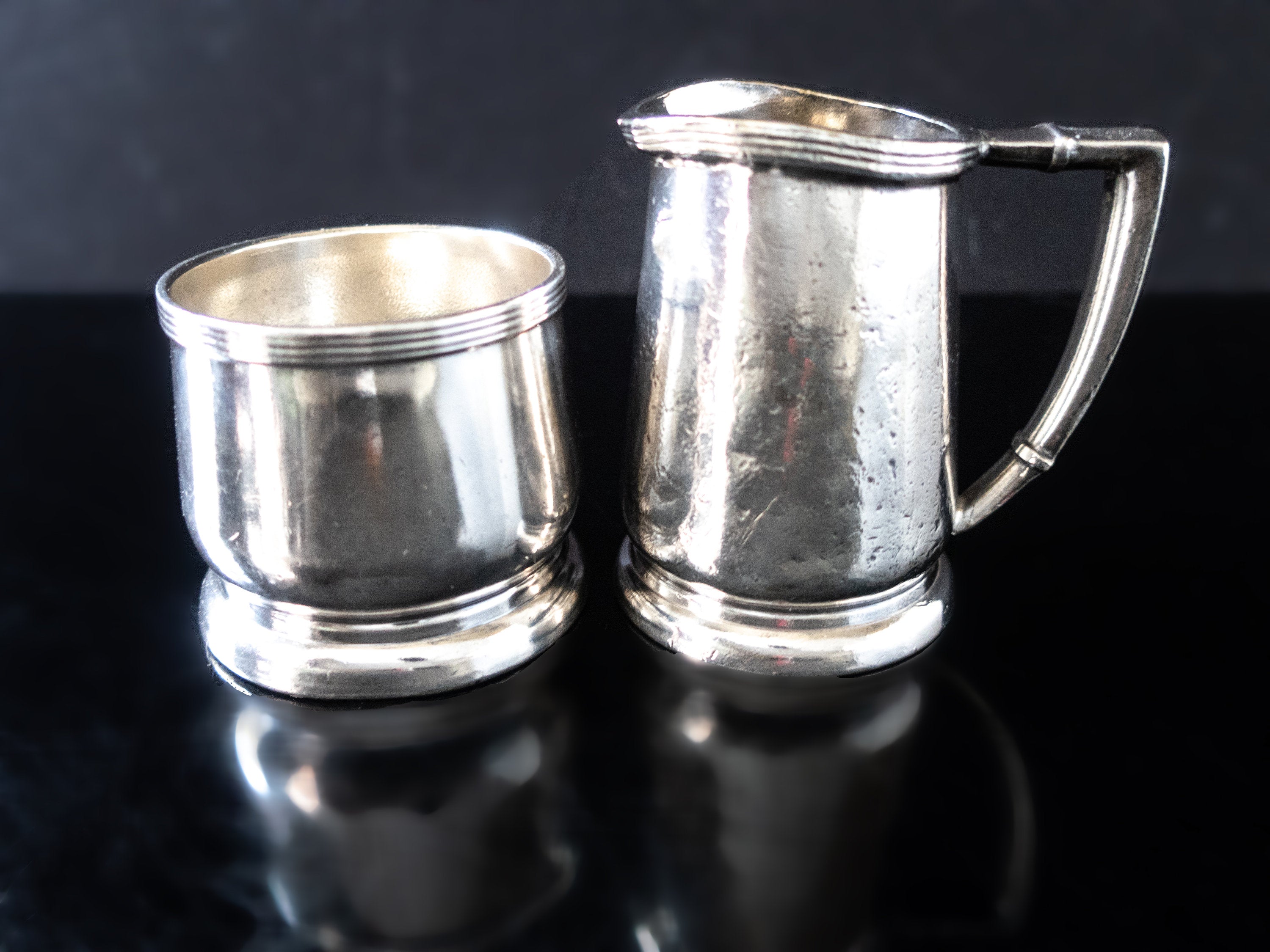 VINTAGE Hotel McAlpin Creamer Pitcher - International Silver Co