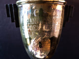 Vintage Art Deco Brass And Bakelite Trophy 1940 Little International Grand Champion Loving Cup Art and Collectibles