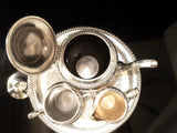 Vintage Silverplate Tea Set St. Regis With Bonus Tray Tea and Coffee Sets