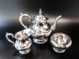 Eastern Airlines Silver Plate Tea Set Reed And Barton