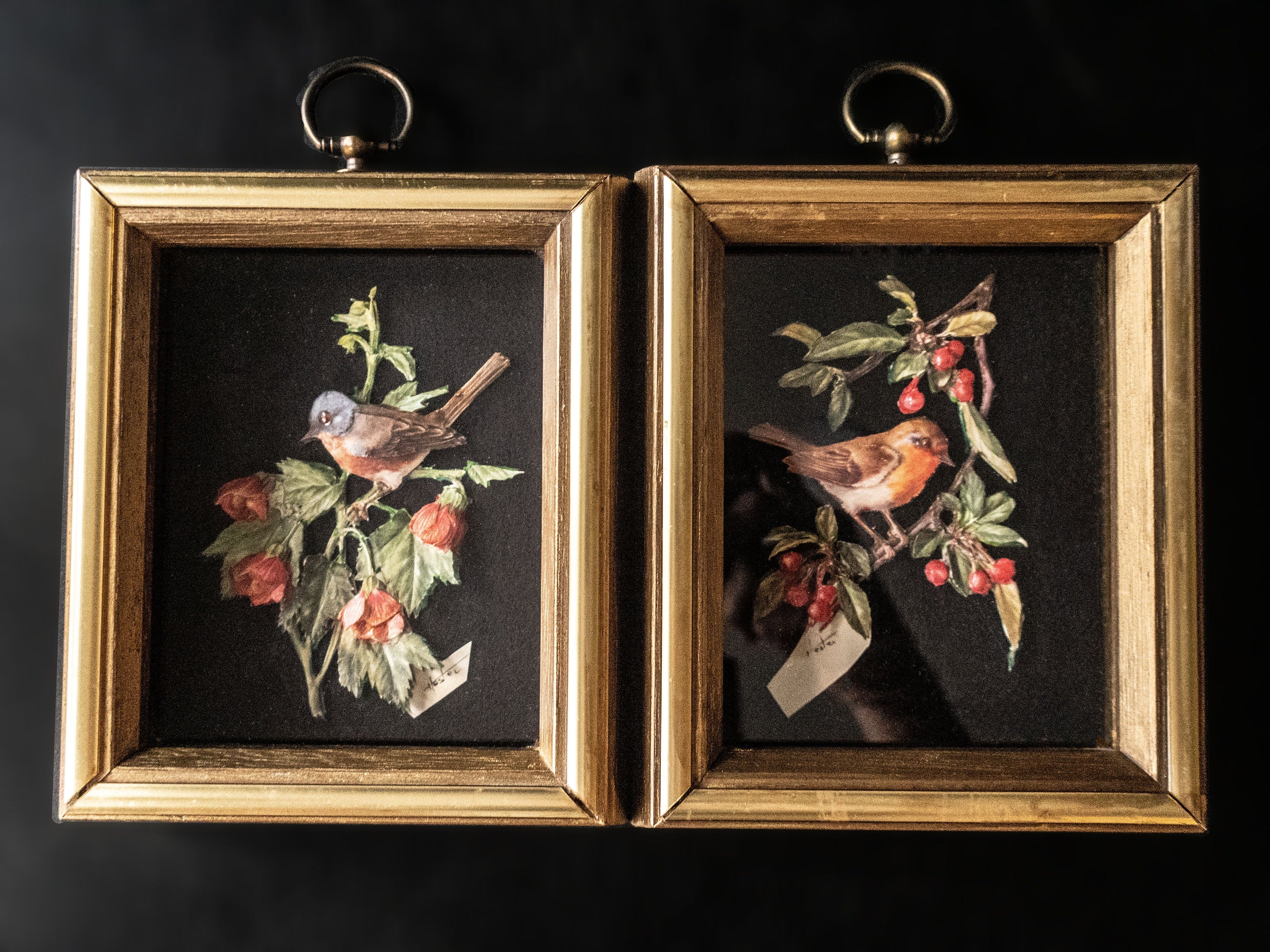 Vintage Paper Cut 3D Birds Shadow Box Pictures – InventifDesigns