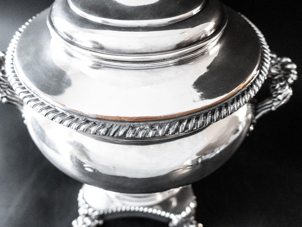 Old Sheffield Plate Tea Coffee Urn Neoclassical Samovar – InventifDesigns